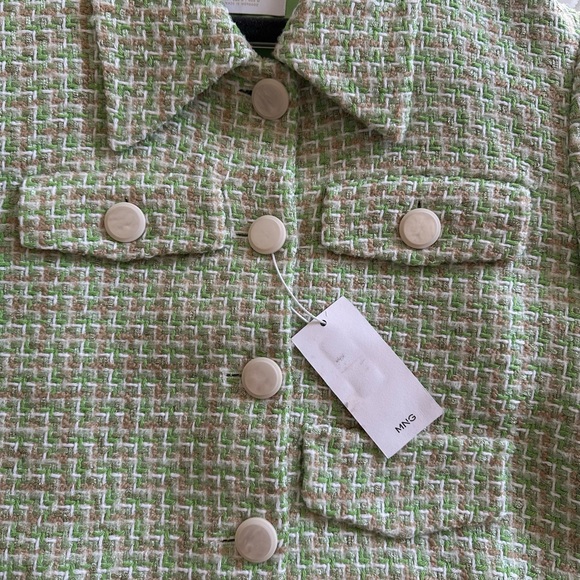 Tweed jacket with pockets. New. Retail $160 - Picture 6 of 8